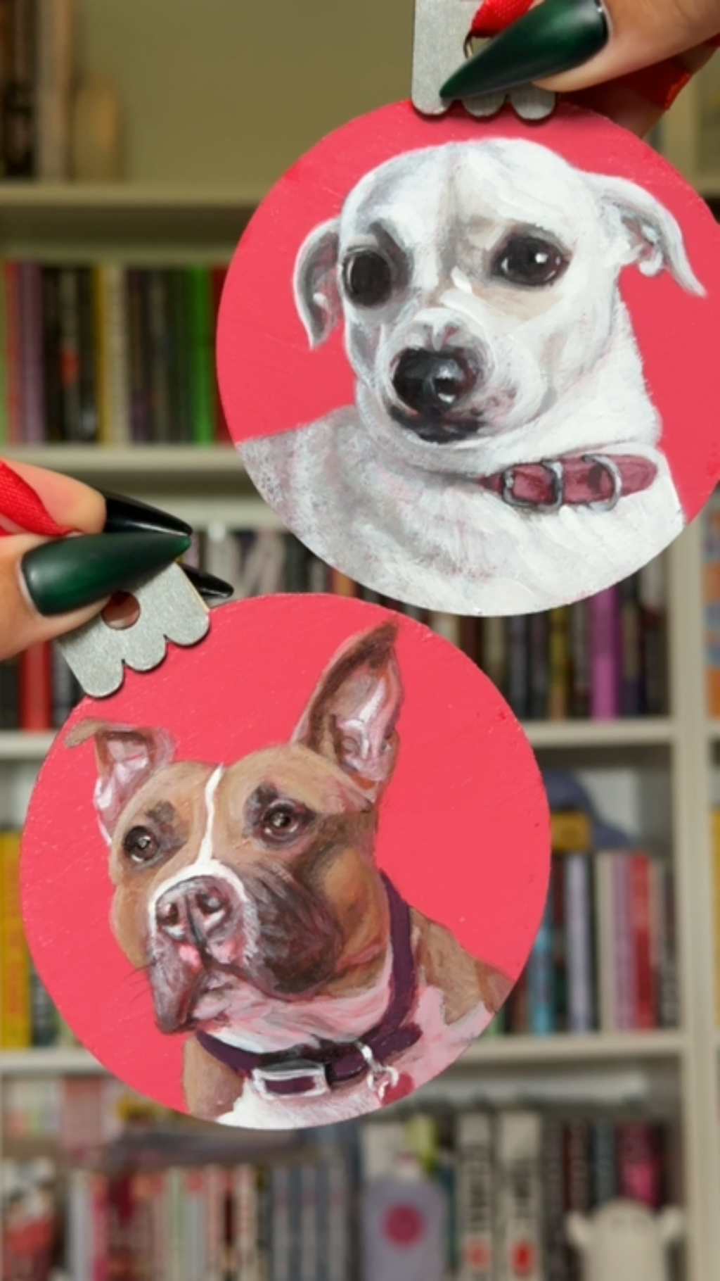Custom Hand-Painted Pet Ornament
