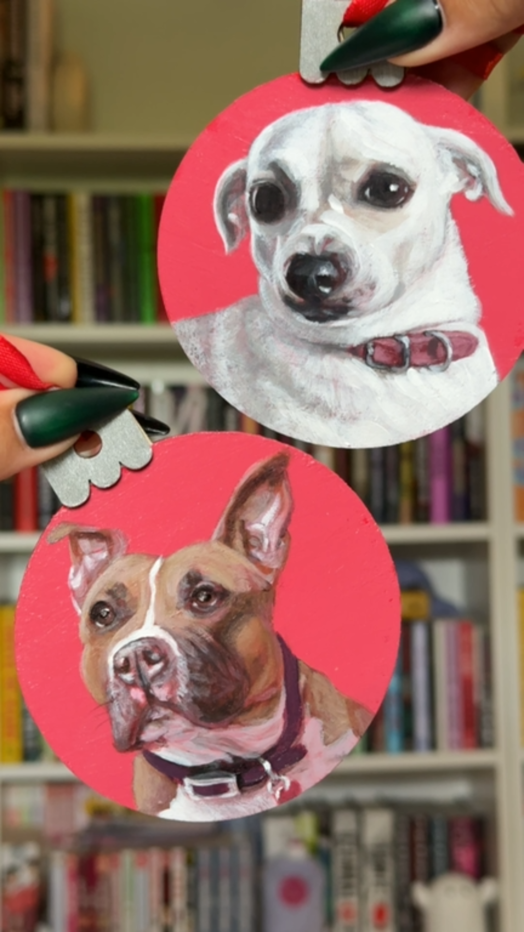 Custom Hand-Painted Pet Ornament