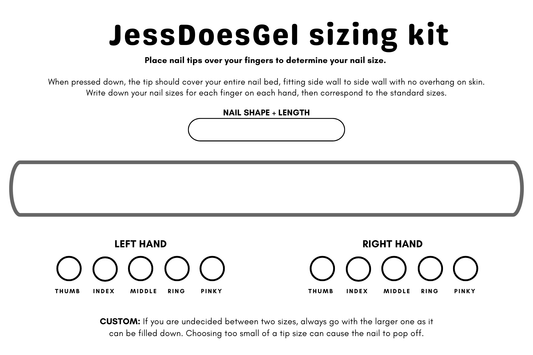 Sizing Kit